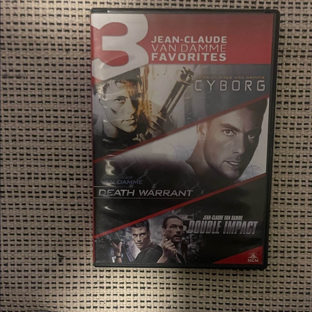 Jean-Claude Van Damme 3-Movie DVD Collection
